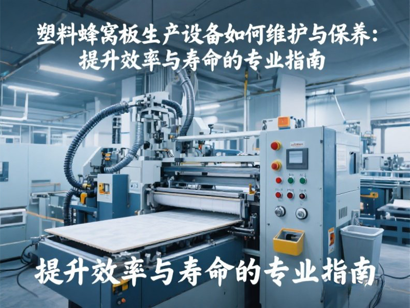 塑料蜂窩板生產(chǎn)設(shè)備如何維護(hù)與保養(yǎng)：提升效率與壽命的專(zhuān)業(yè)指南800600 20250525.png