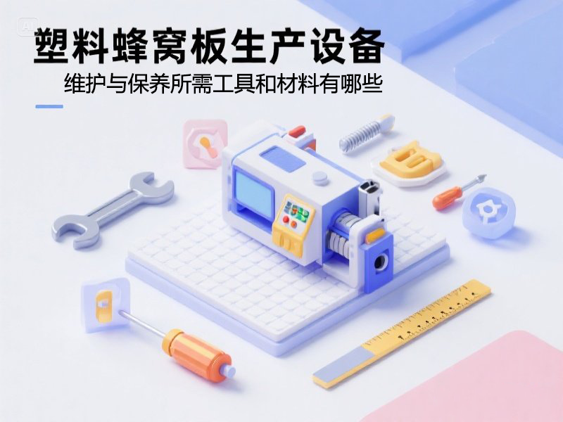 塑料蜂窩板生產設備維護與保養(yǎng)所需工具和材料有哪些？