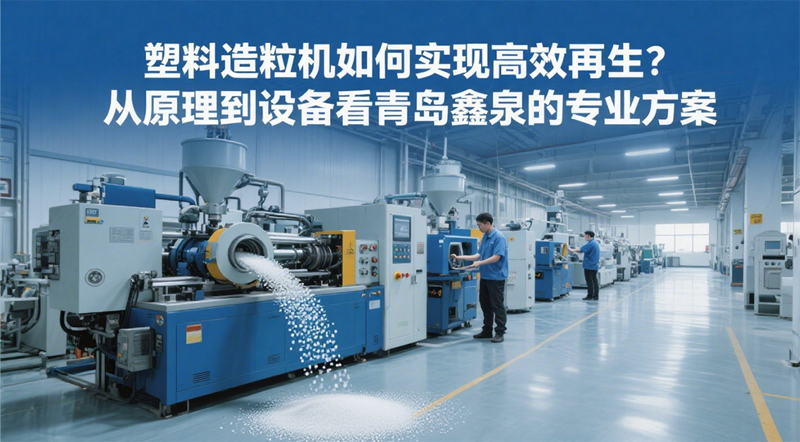 塑料造粒機如何實現(xiàn)高效再生？從原理到設備看青島鑫泉的專業(yè)方案 20250627.jpg
