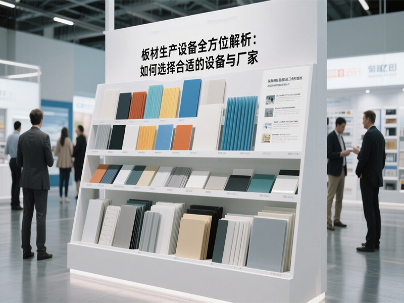 板材生產(chǎn)設備全方位解析：如何選擇合適的設備與廠家