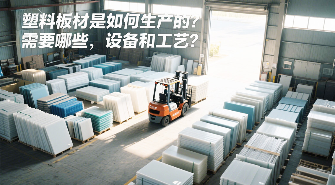 塑料板材是如何生產(chǎn)的？需要哪些設備和工藝？20250725.jpg